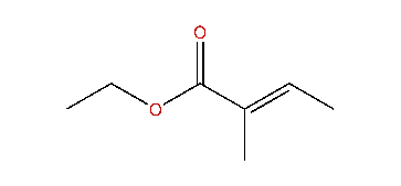Ethyl (E)-2-methyl-2-butenoate